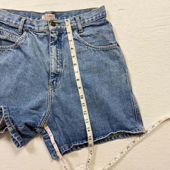 GreatLand High Rise Denim Shorts, Size Medium - Picture 5 of 7